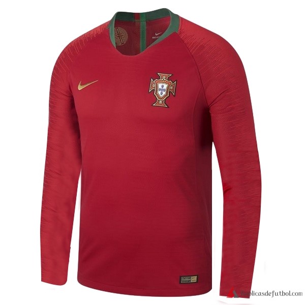 Camiseta Seleccion Portugal Primera equipación ML 2018 Rojo